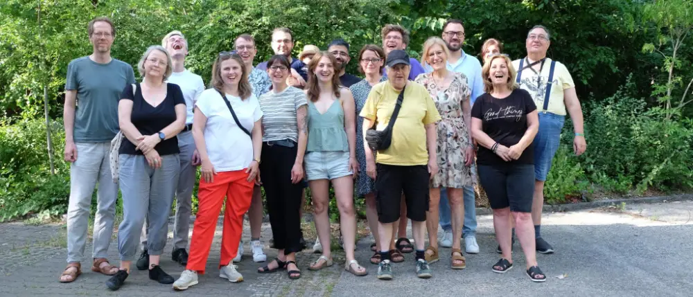 Gruppenfoto der BVV-Fraktion Friedrichshain-Kreuzberg
